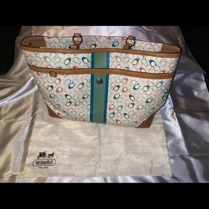 Coach diaper bag